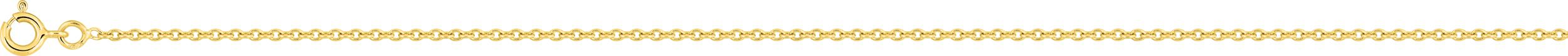 Vendu # Chaîne forçat ronde 45cm or jaune 18K