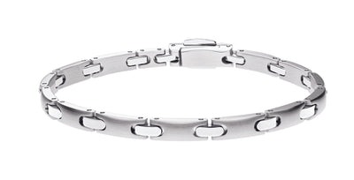 Bracelet 21cm PEQUIGNET acier 5 mm