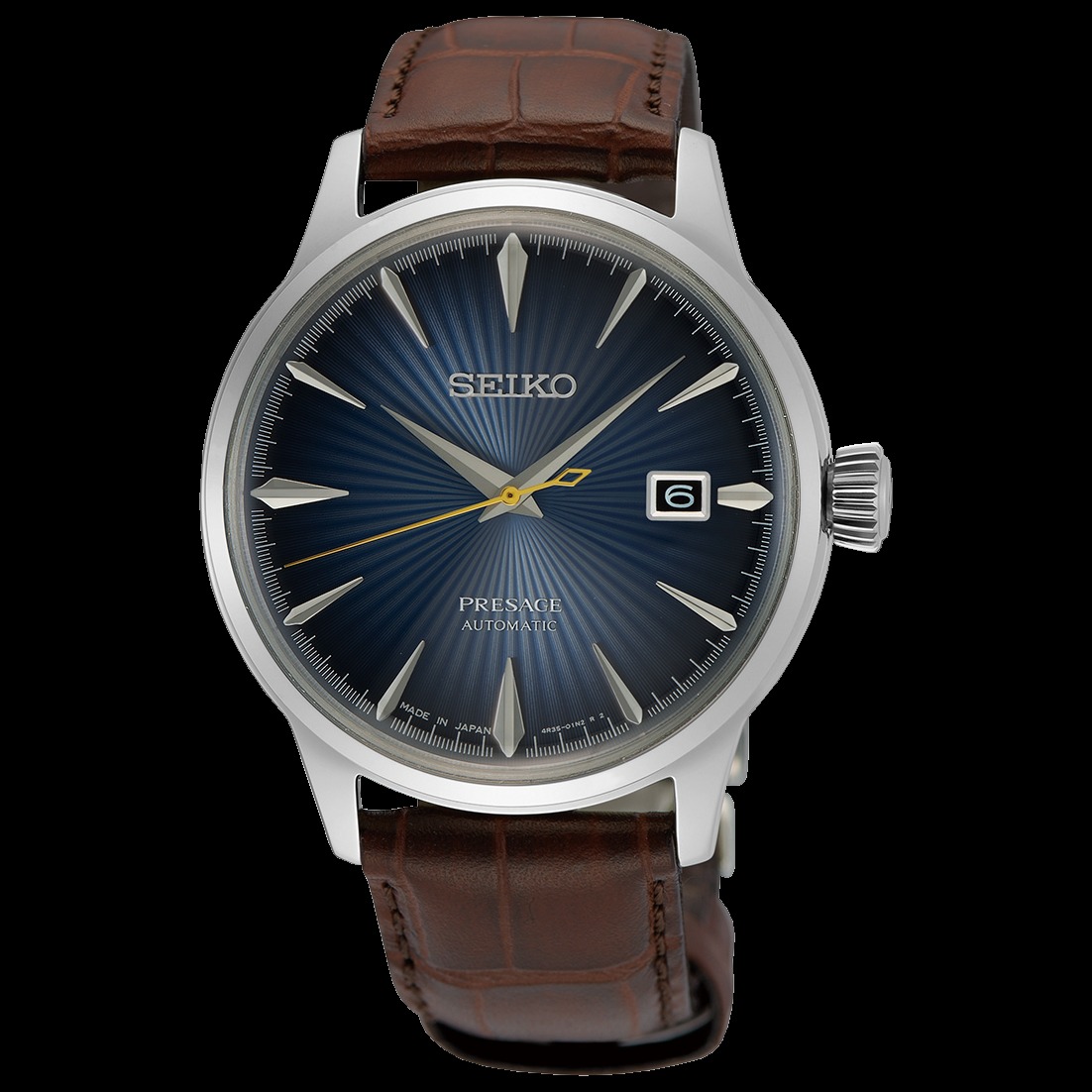 Montre Seiko Presage Cocktail Time homme automatique avec fonction de remontage manuel