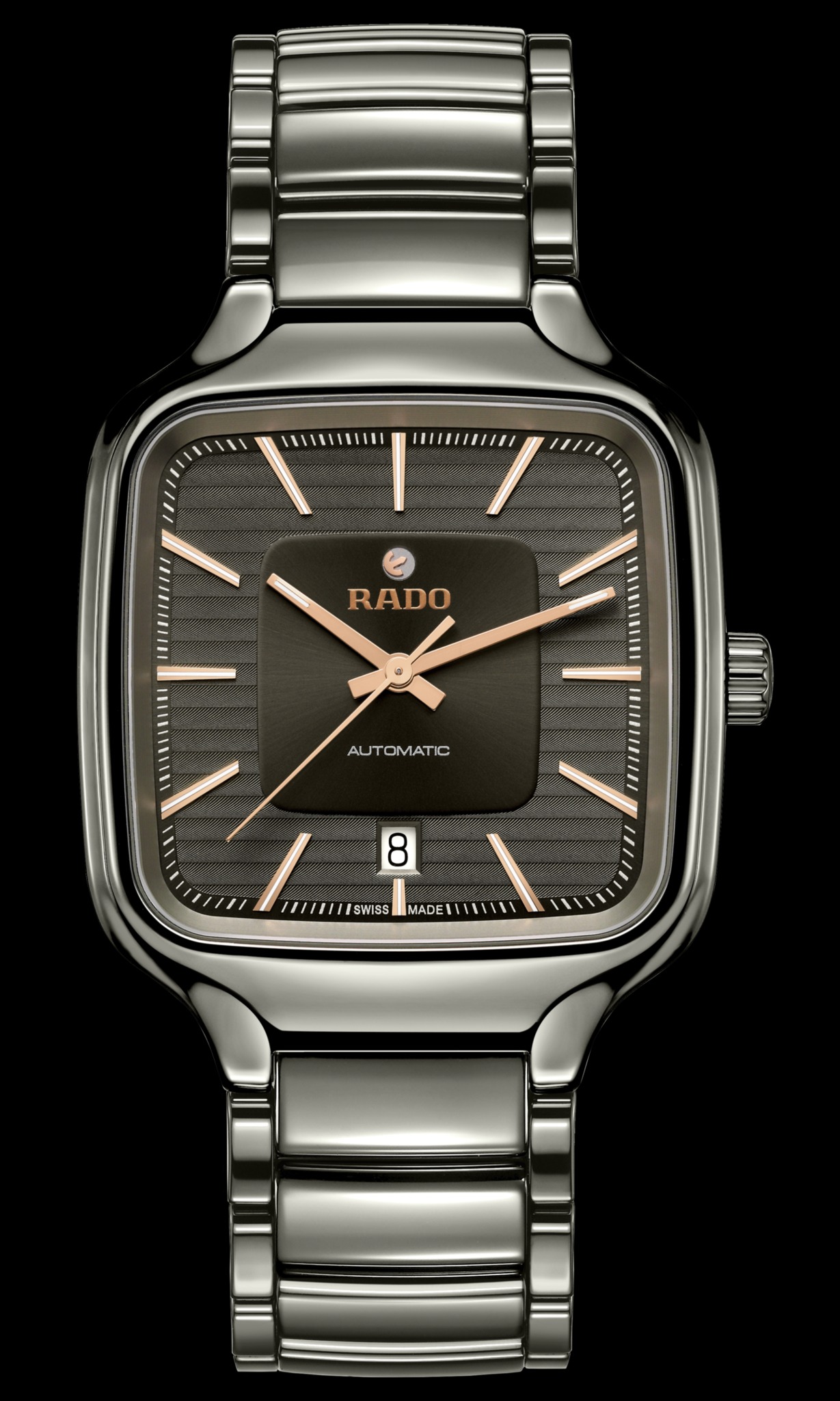 RESERVEE # Montre Rado True Square Automatic réserve de marche 80 heures, 38mm unisexe
