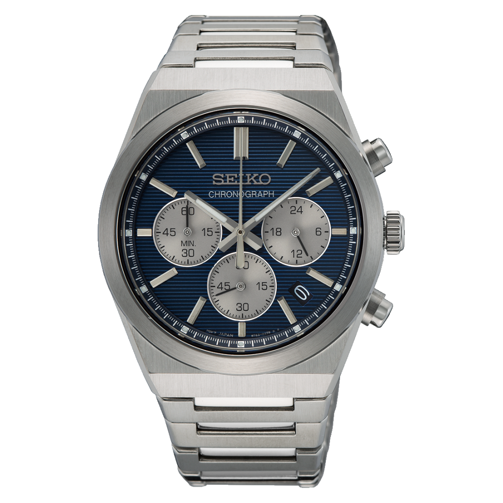 Montre Seiko bracelet intégré style années 70