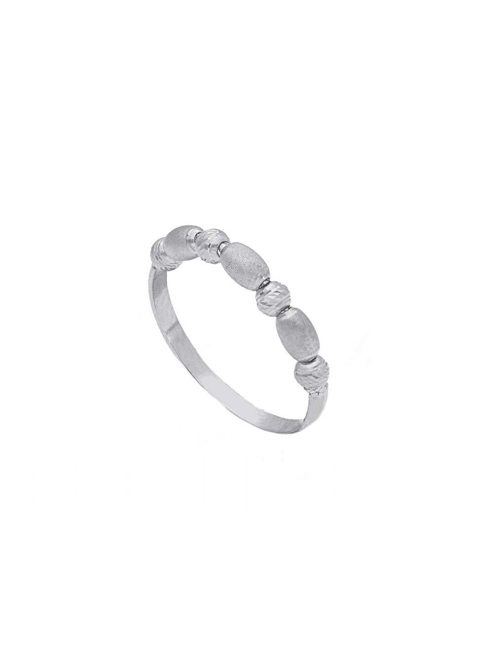 Bague elements special or blanc 18k