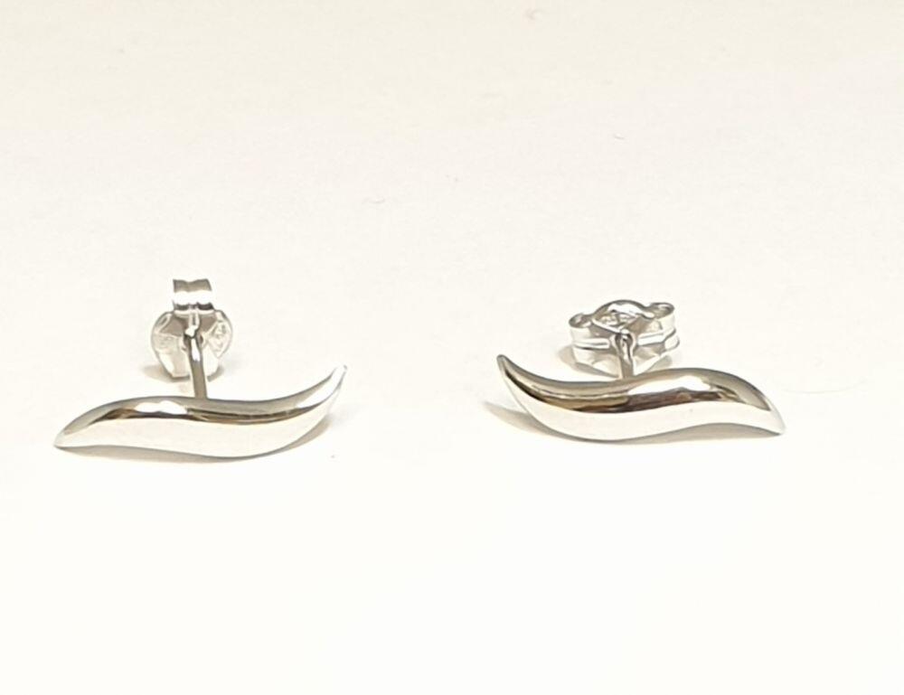 # Boucles d'oreilles or blanc