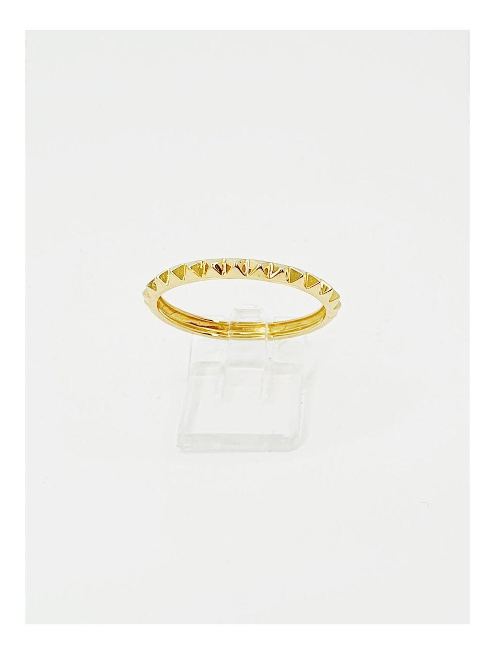 # Bague clou de Paris or jaune
