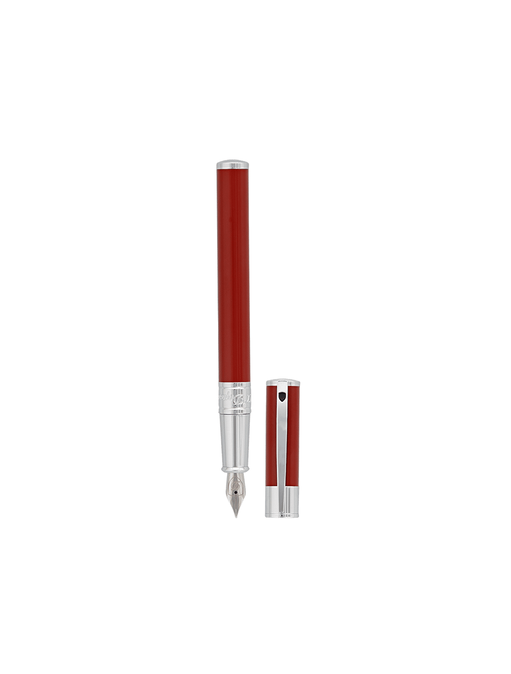 # STYLO DUPONT PLUME D-INITIAL - ROUGE