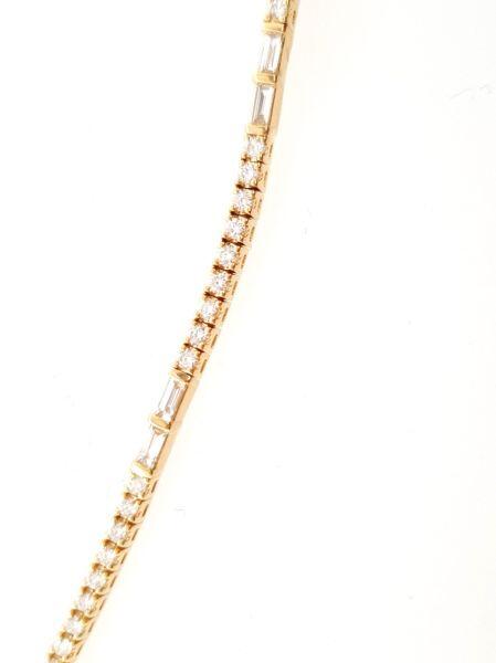 # Bracelet tennis 18cm or jaune 18K avec 1.83ct diamants naturels