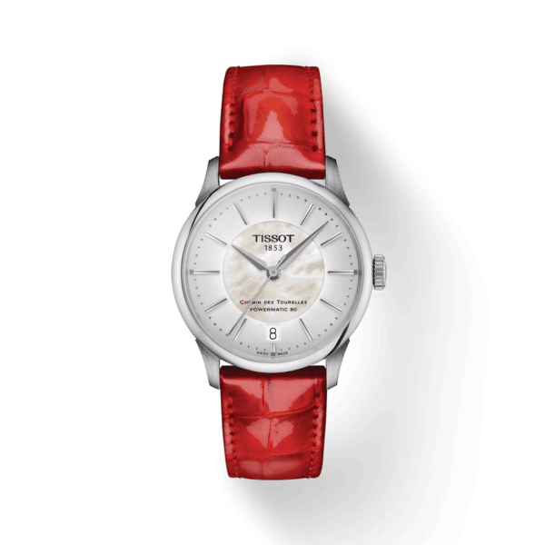 # Montre dame Tissot Chemin des Tourelles MOUVEMENT POWERMATIC 80 HEURES DE RÉSERVE DE MARCHE. DIAMÈTRE : 34MM