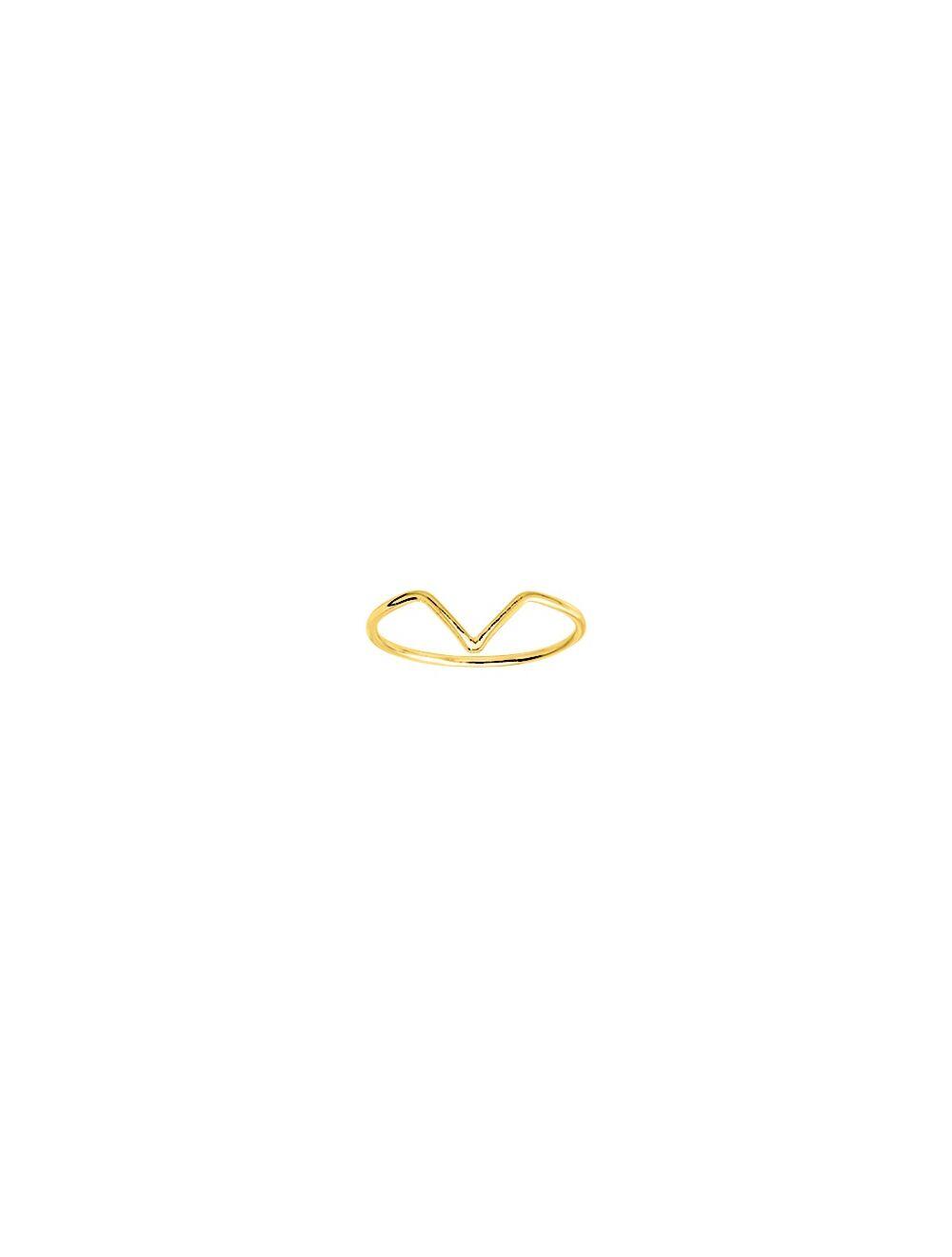 # Bague plaqué or jaune