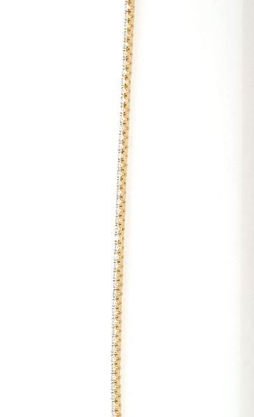 # Bracelet tennis 17.5cm or jaune 18K avec 1.91ct diamants naturels