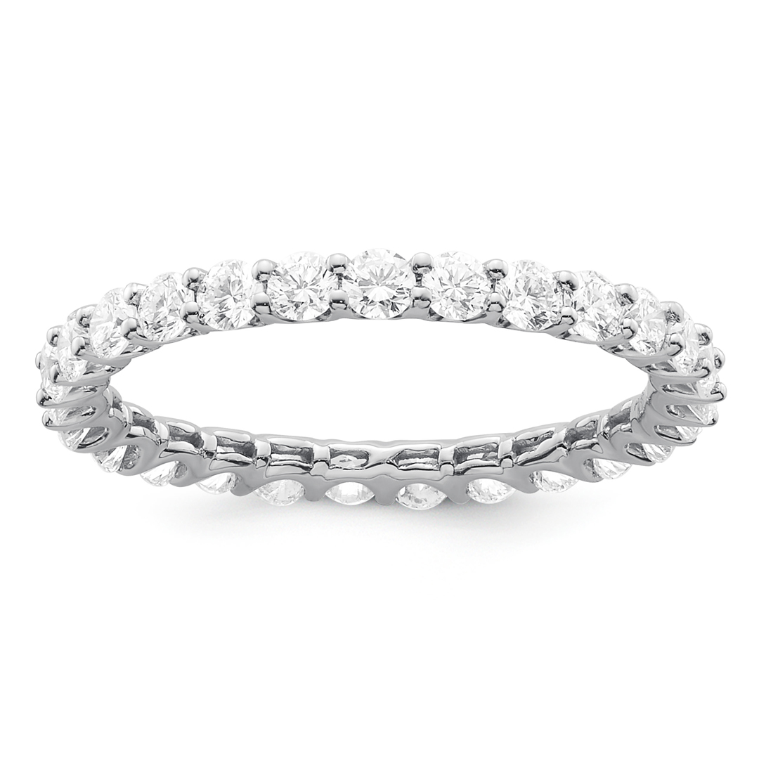 réservée Bague alliance or blanc 18K avec 1.2ct diamants écologique LAB GROWN F/VS, diamants laboratoire