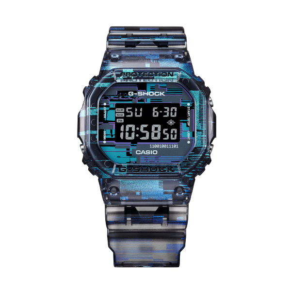 # Montre Casio G-SHOCK LIMITÉ SÉRIE 5600 , alarm, chrono, countdown, 200m étanche  48,9 mm x 42,8 mm x 13,4 mm