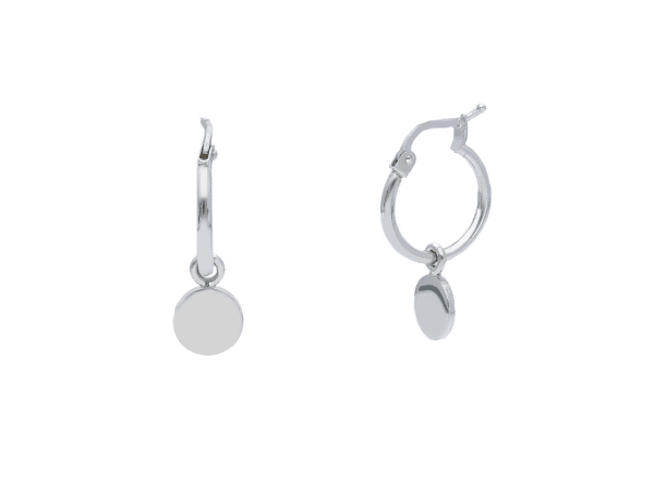 # Boucles d'oreilles créoles 15mm argent 925