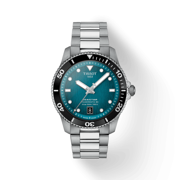 # Montre TISSOT SEASTAR 1000 POWERMATIC 80, 40mm diamètre et  80h de réserve de marche