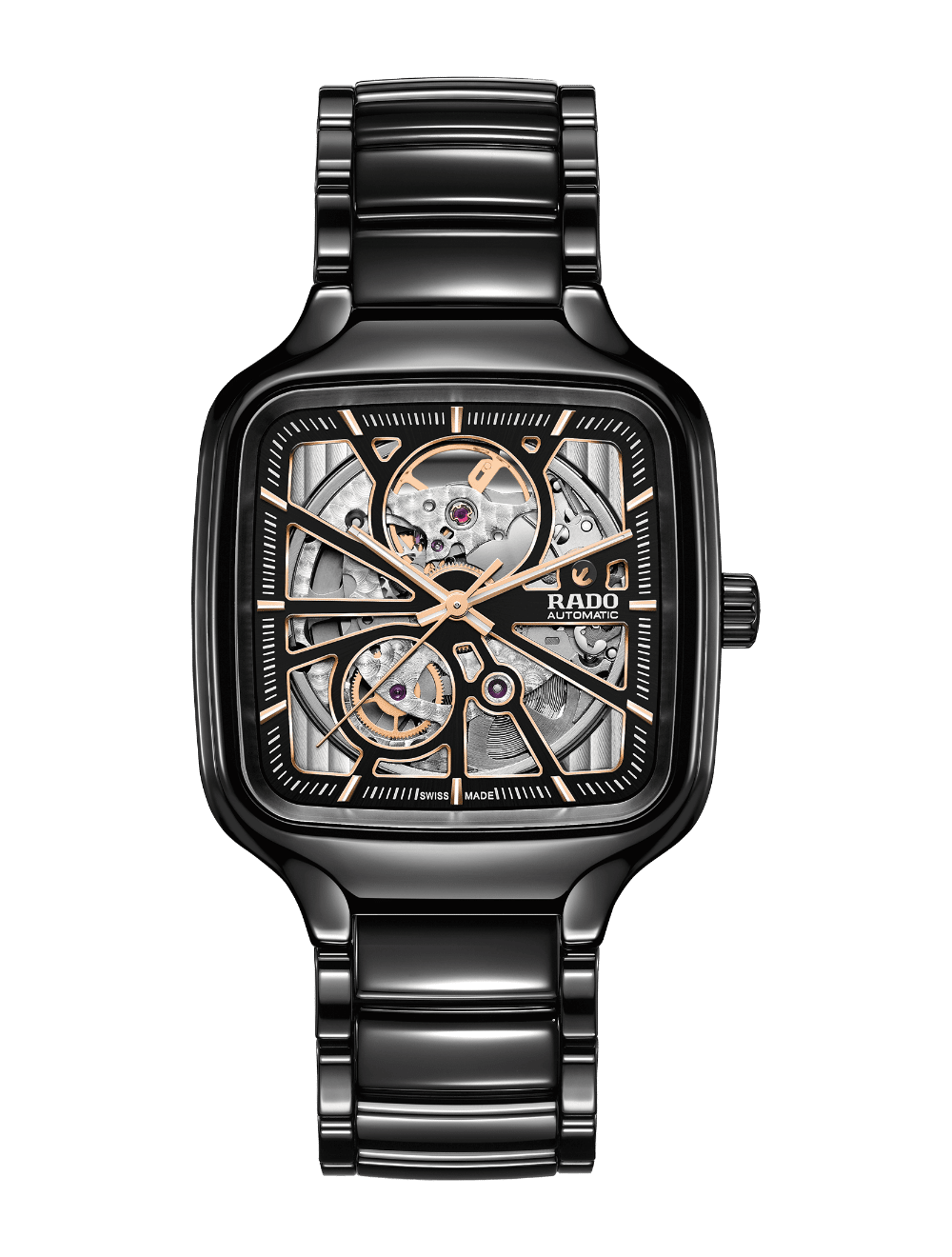 # Montre Rado  TRUE SQUARE AUTOMATIC OPEN HEART