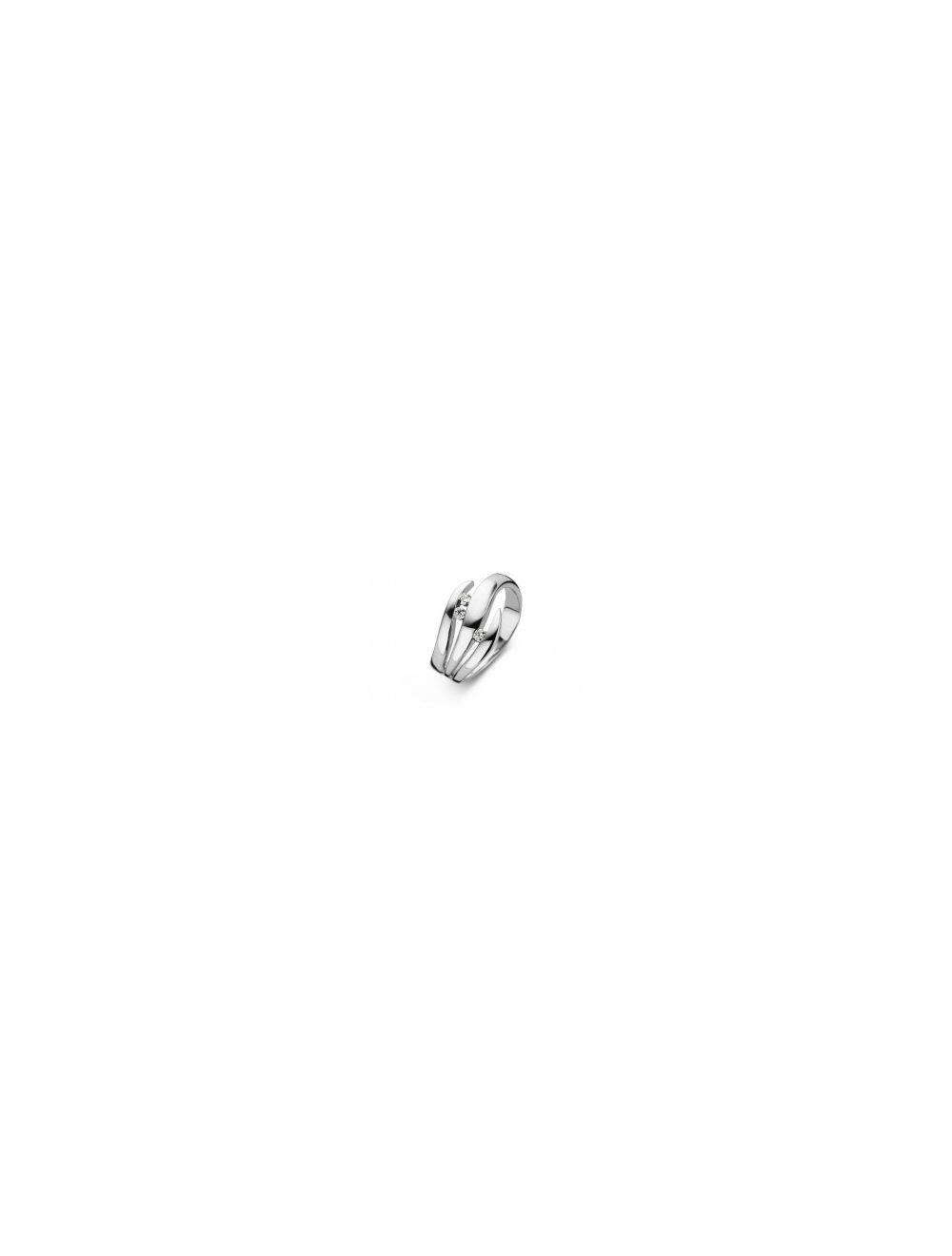 # Bague or blanc 18K avec 0.21ct diamants naturels  ( 617€ + 8.9gr de votre or )