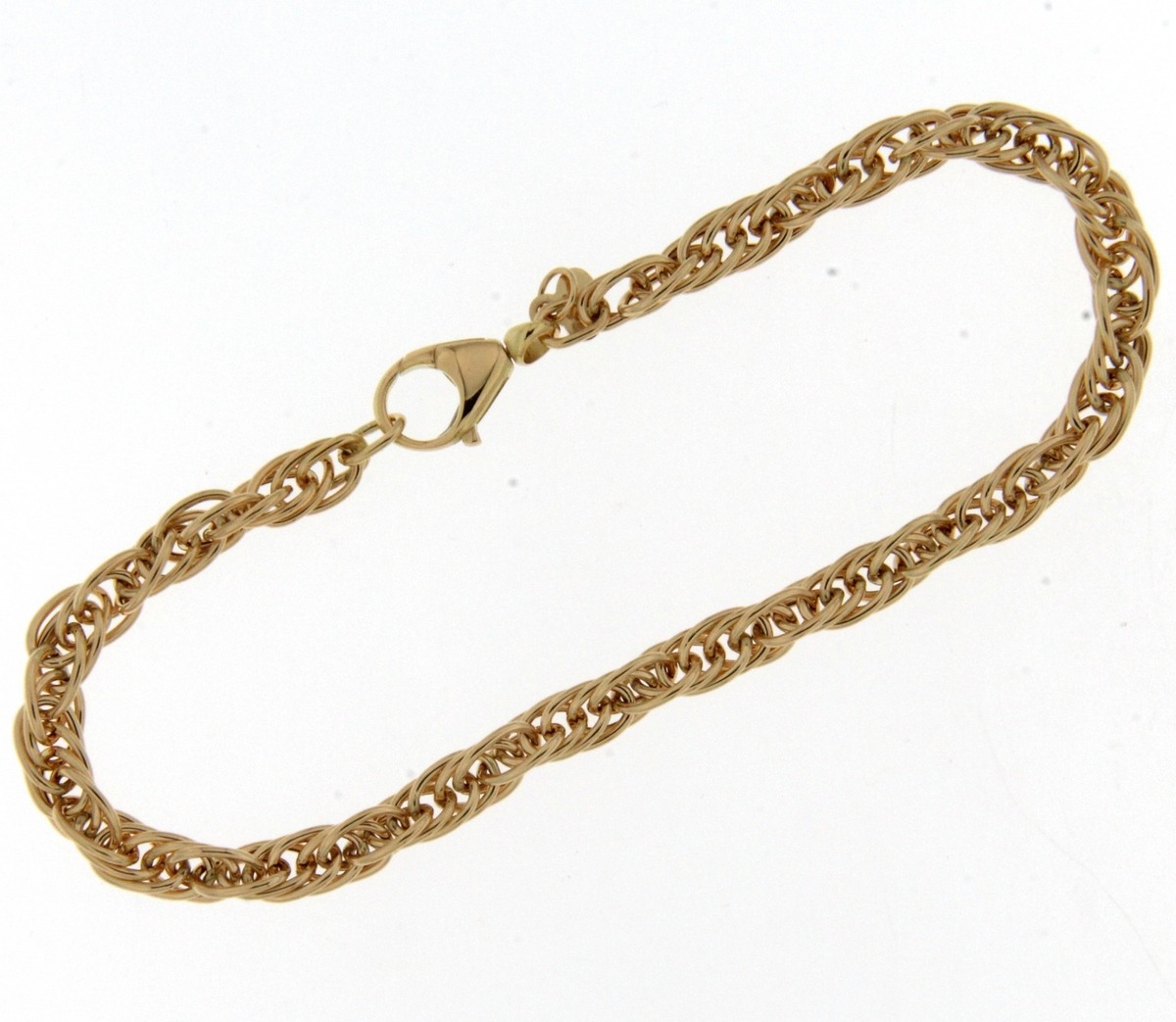 Bracelet 19cm or jaune 18K