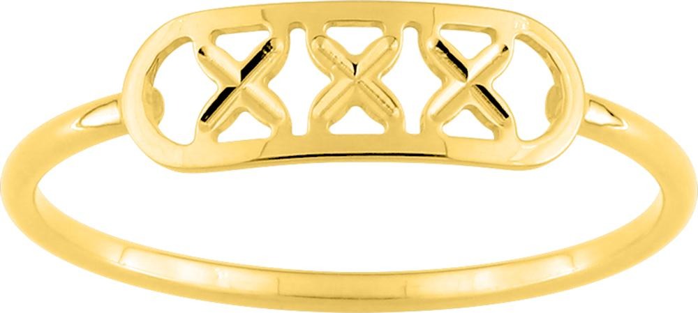 Bague or jaune 18K