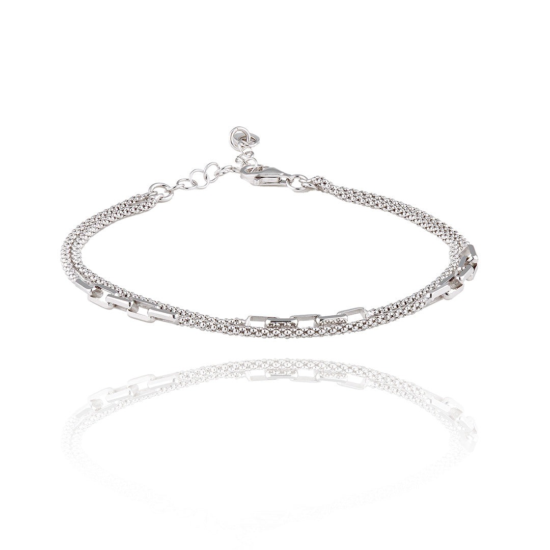 Bracelet Venise Una Storia argent 17+2,5cm