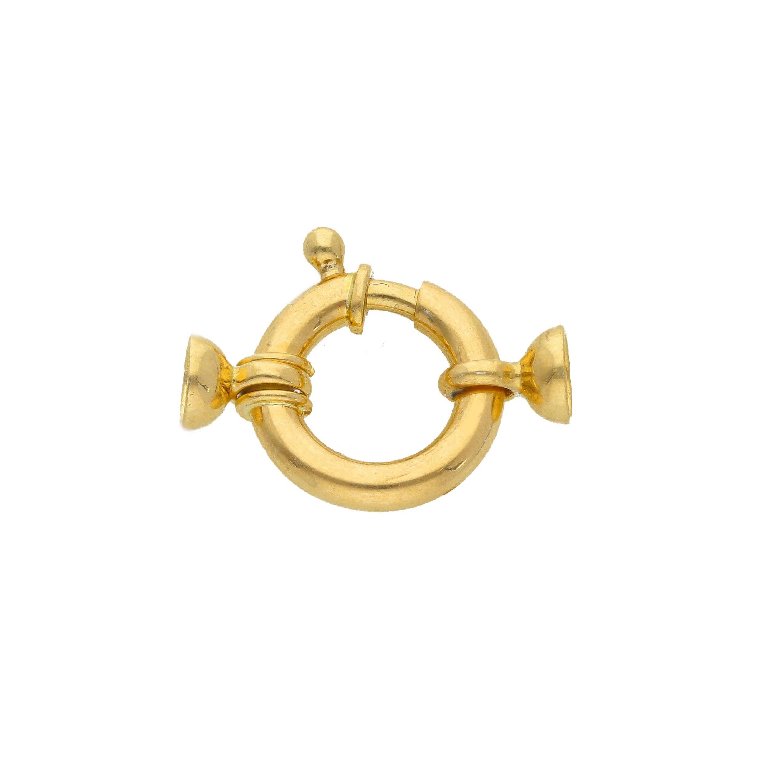 Fermoir or 18K pour enfilage de collier et bracelet