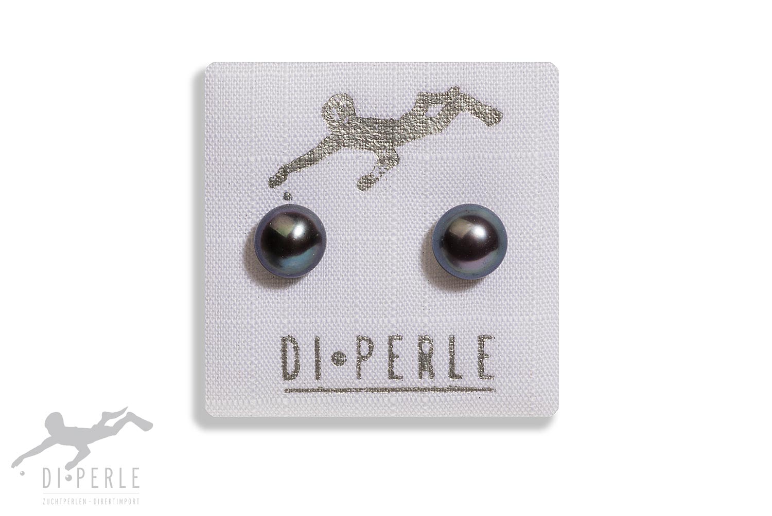 Boucles d'oreilles argent 925 avec perles d'eau douce 9/10mm