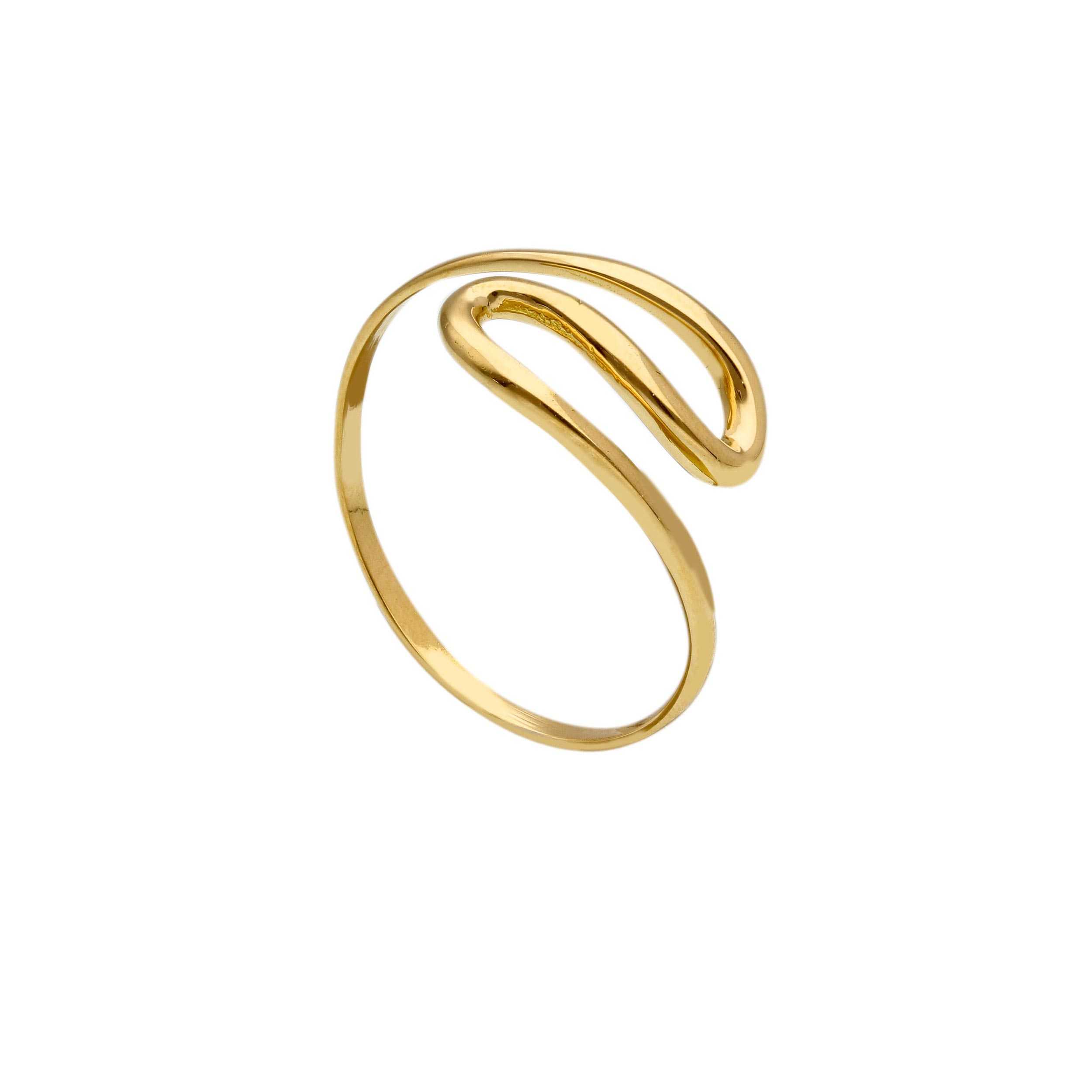 Bague or jaune 18K
