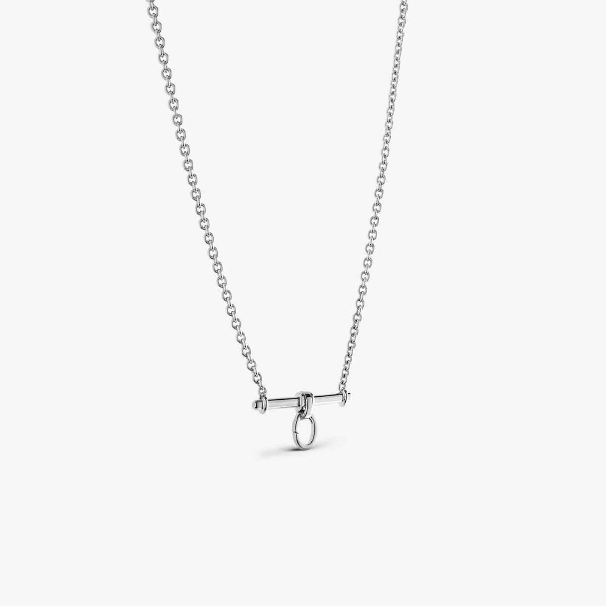 Collier trapèze 50cm en argent 925 de la marque française Arthus Bertrand Paris 1803, éco-responsable