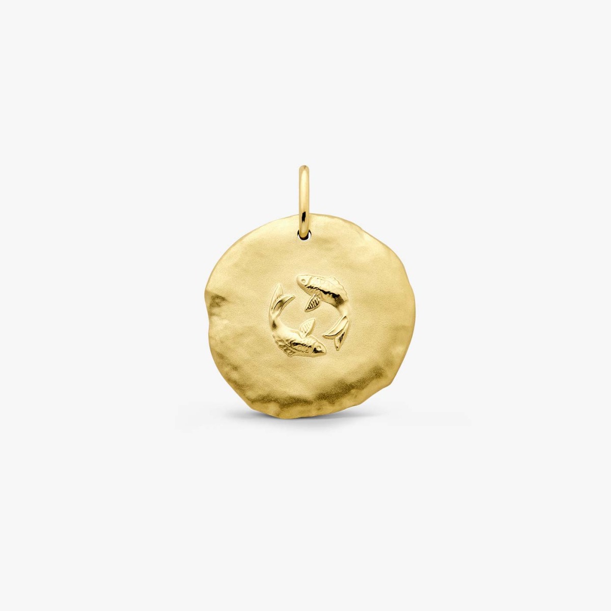 Pendentif médaille Astro Poisson 23mm or jaune 18K de la marque française Arthus Bertrand Paris 1803, éco-responsable ( existe touts les signe astrologique)