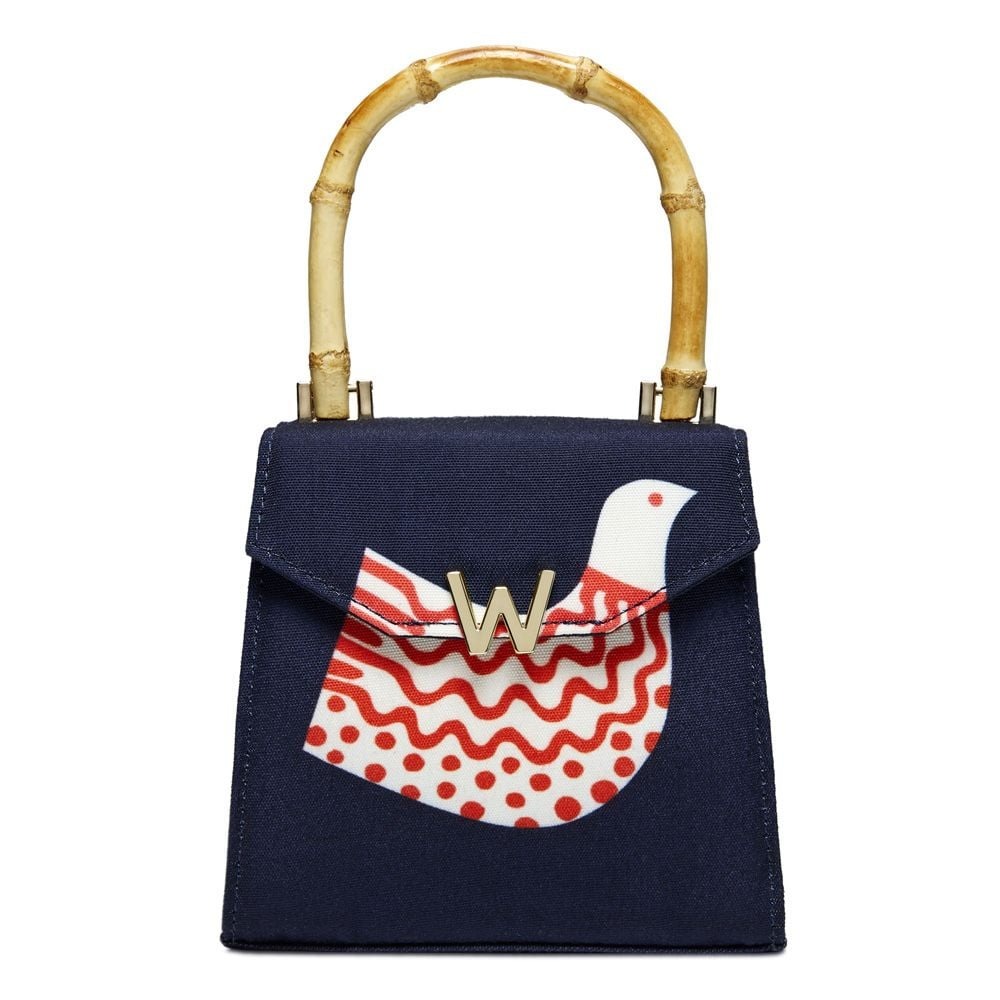 Sac Evie petit format. Une collection de six mini-sacs uniques en tissu imprimé, conçus exclusivement par Fiona Howard pour WOLF - Image 6