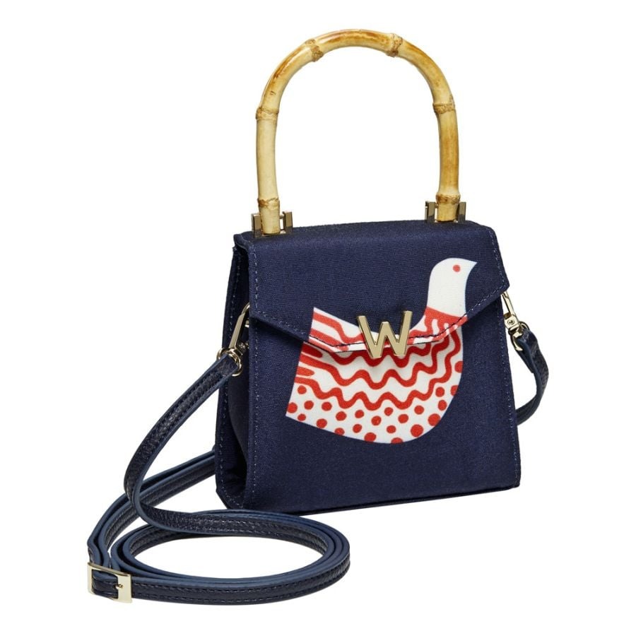 Sac Evie petit format. Une collection de six mini-sacs uniques en tissu imprimé, conçus exclusivement par Fiona Howard pour WOLF - Image 5