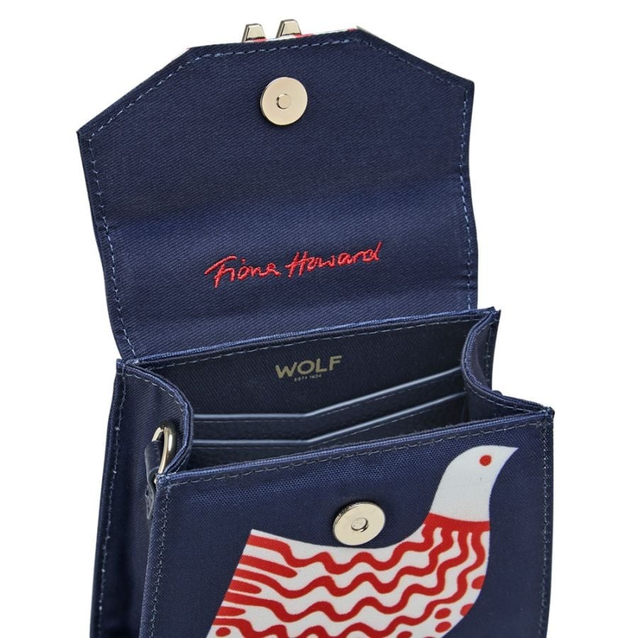 Sac Evie petit format. Une collection de six mini-sacs uniques en tissu imprimé, conçus exclusivement par Fiona Howard pour WOLF - Image 3