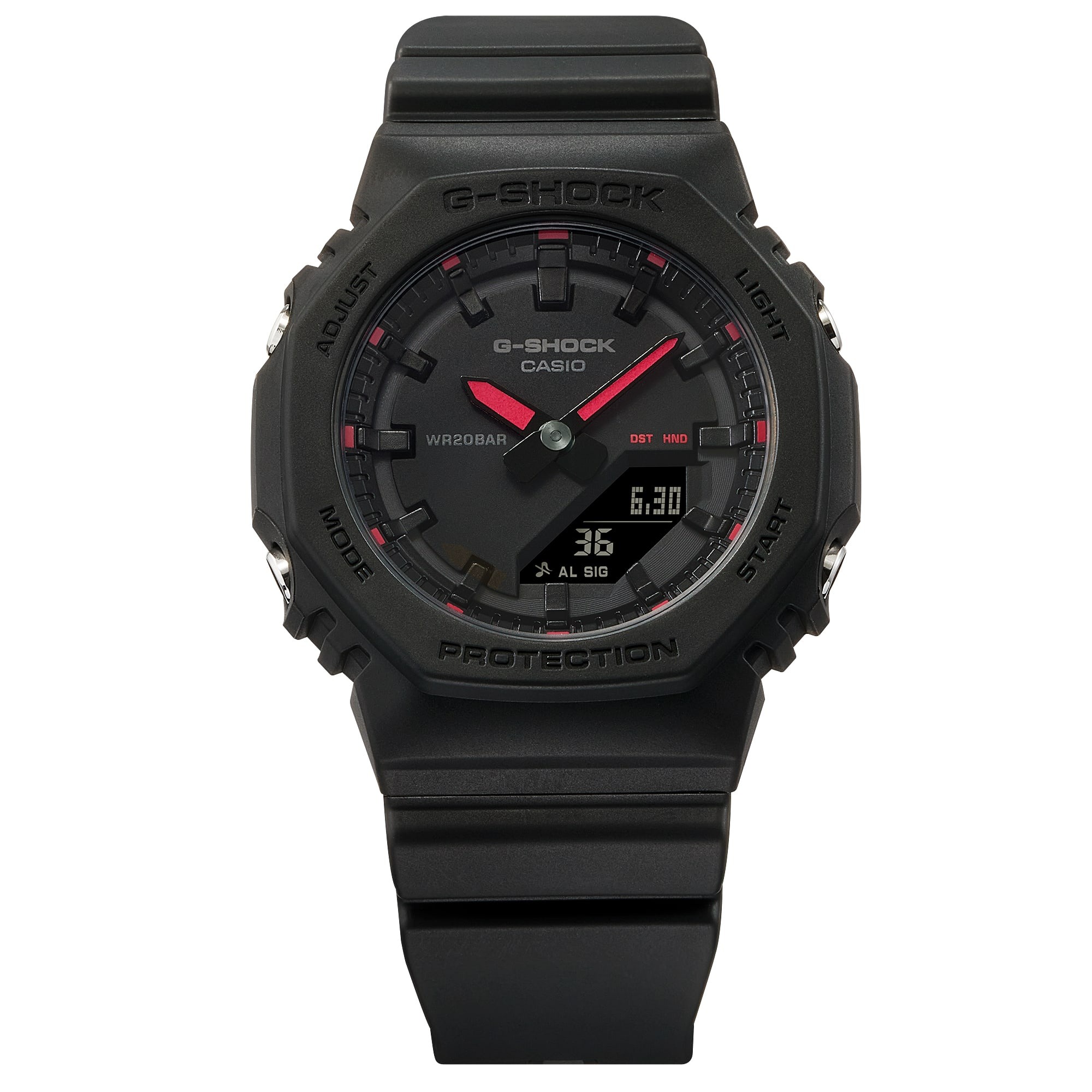 Montre CASIO G-SHOCK noir mate, numérique-analogique avec une coupe plus confortable que jamais - Image 3