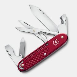 Couteau de poche Victorinox Synergie X Alox clip de transport avec 10 fonctions, fabriqué en Suisse